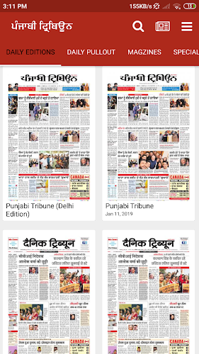 Punjabi Tribune Newspaper Screenshot 2