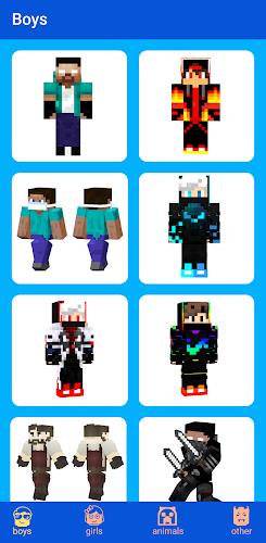 Skins for Minecraft स्क्रीनशॉट 1