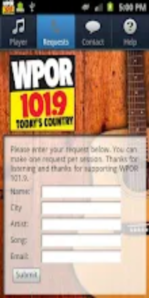 WPOR 101.9 스크린샷 3