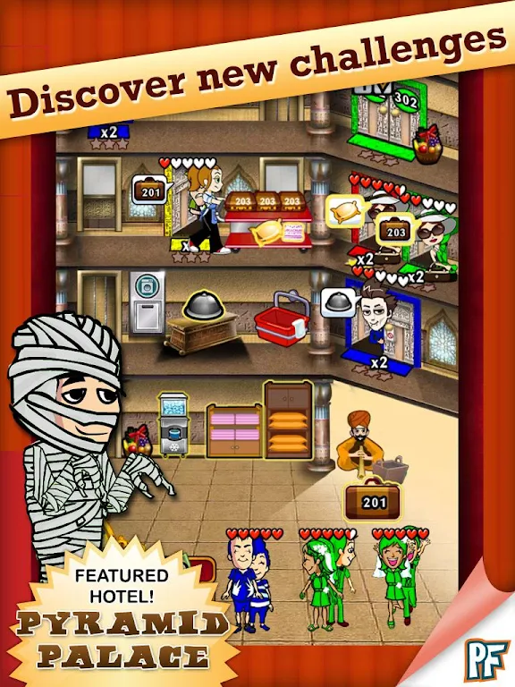 Hotel Dash Captura de tela 1