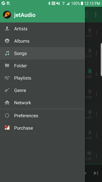 Schermata jetAudio+ Hi-Res Music Player Mod 2