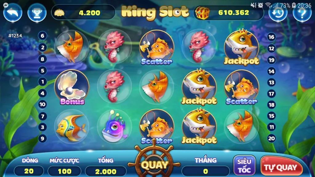 Thánh bắn cá ăn xu slots - bắn cá siêu thị應用截圖第2張