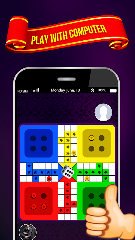 Classic Ludo Game ภาพหน้าจอ 3