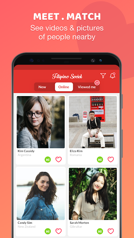 Filipino Social: Dating & Chat Zrzut ekranu 1