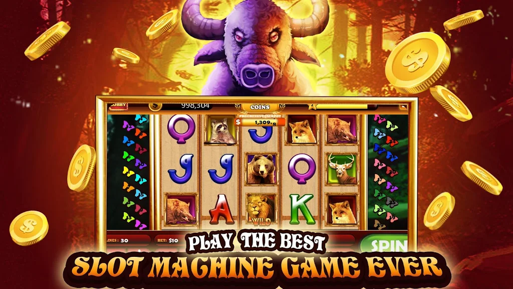 Grand Buffalo Slots Fortunes ภาพหน้าจอ 1