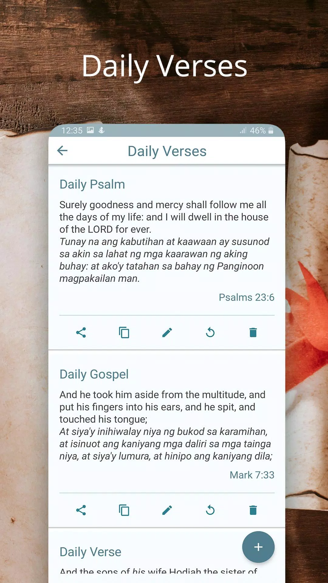 English Tagalog Bible Offline スクリーンショット 3