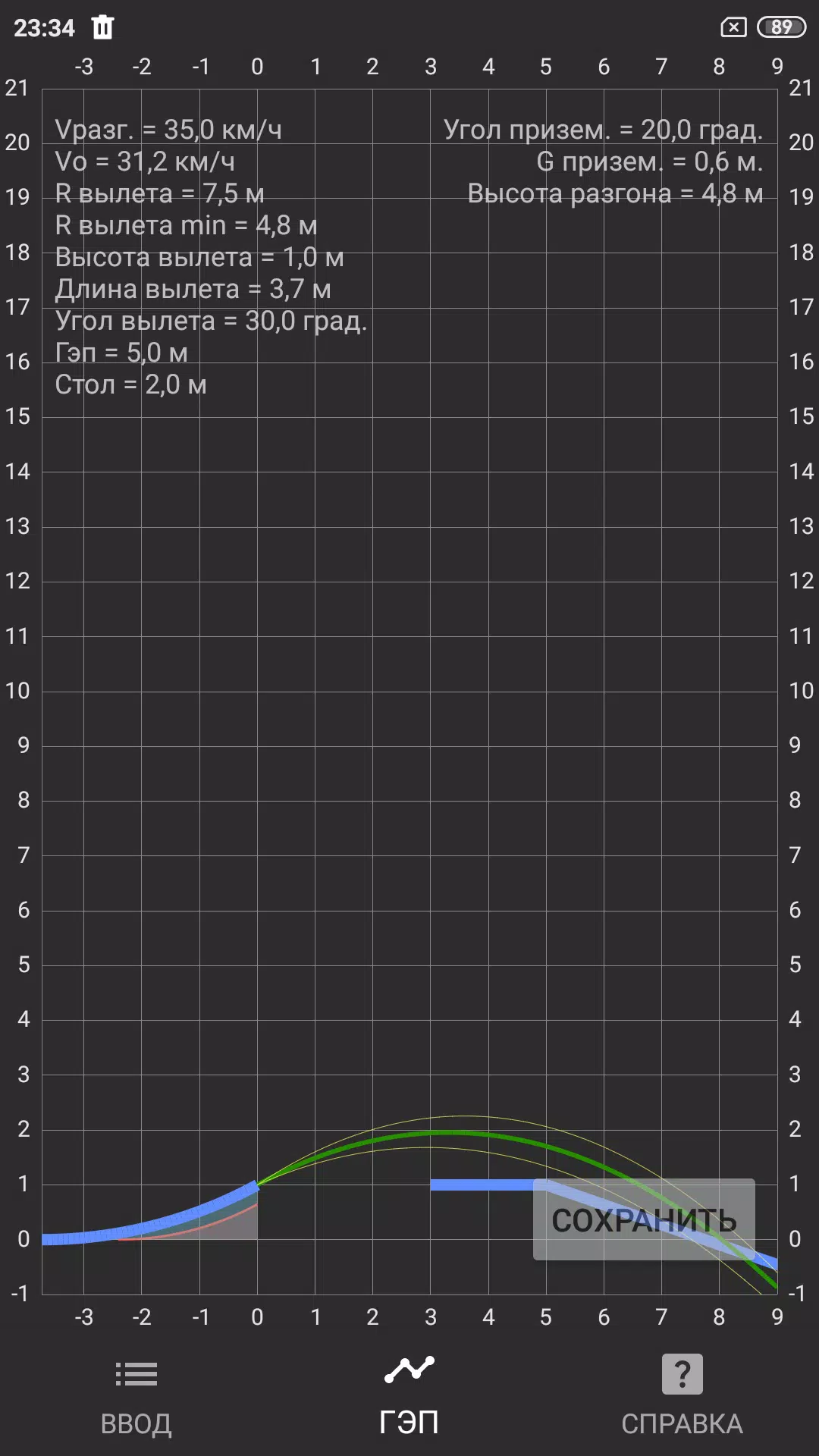 Gap Calculator Capture d'écran 2