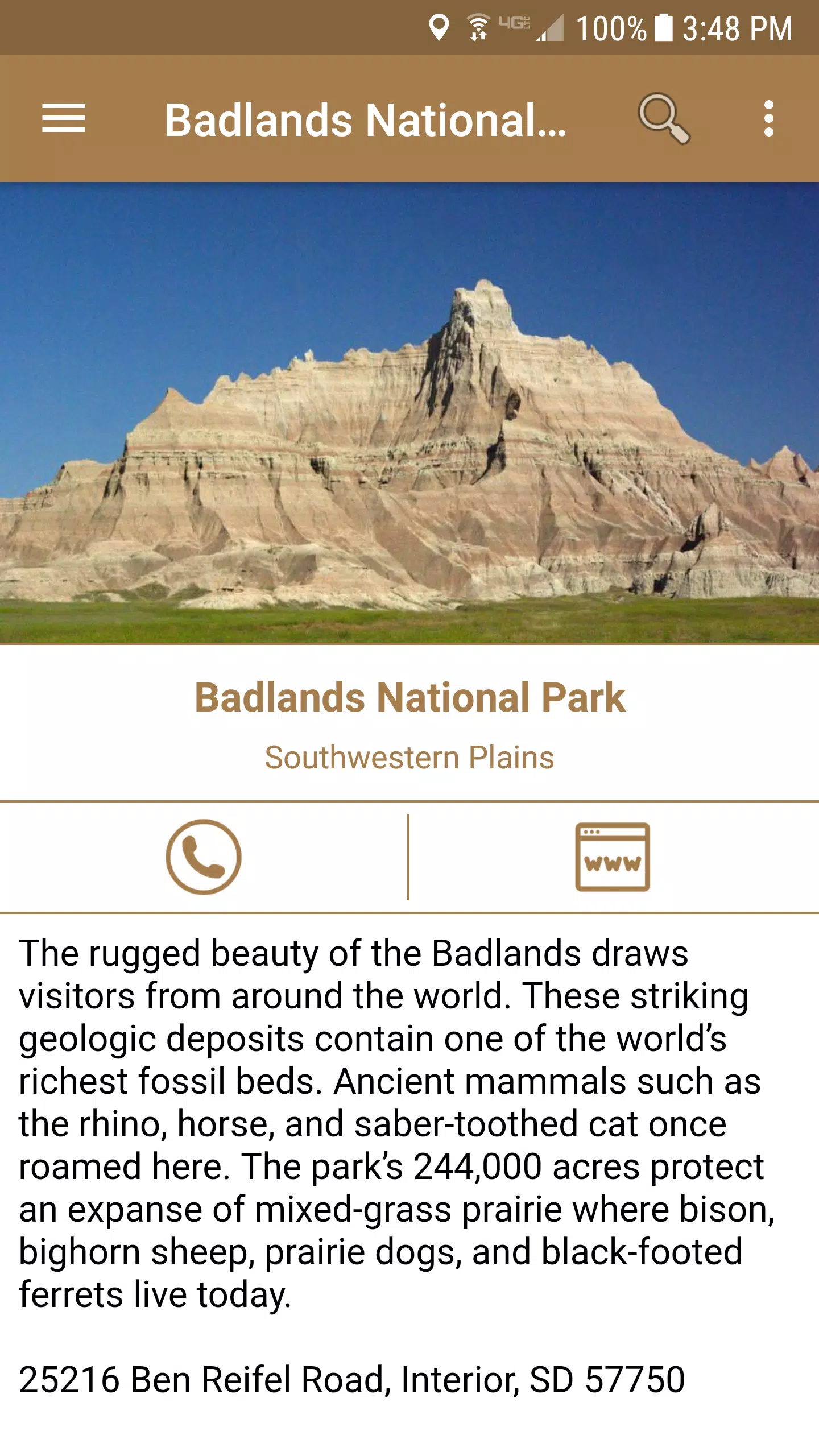 Explore Black Hills Tangkapan skrin 4