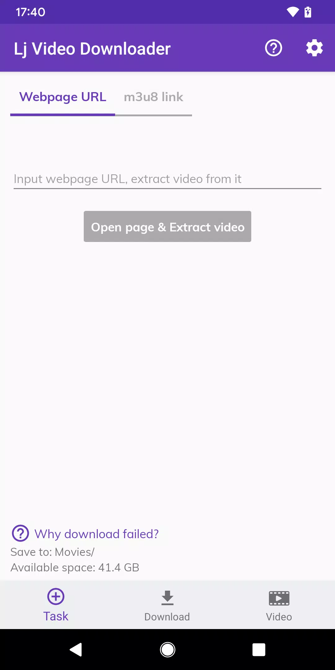 Lj Video Downloader (m3u8,mp4) Screenshot 1