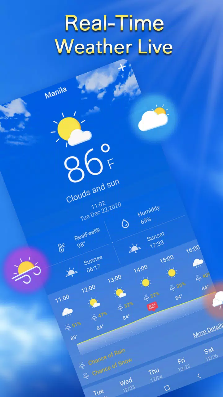 Local Weather：Weather Forecast スクリーンショット 1