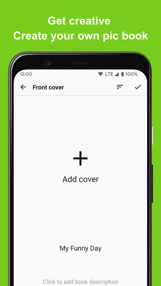 PicBook: Picture Book Maker ภาพหน้าจอ 2