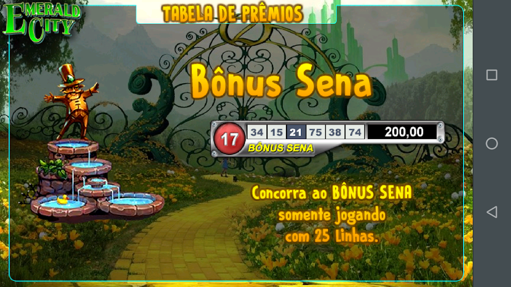 Cidade Mágica Caça Níquel Slot Screenshot 3