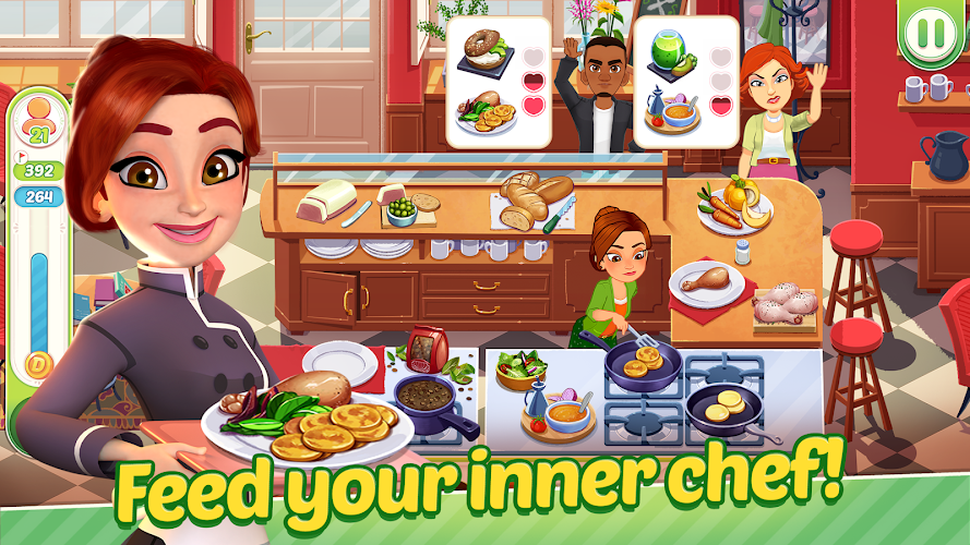 Delicious World - Cooking Game Zrzut ekranu 2