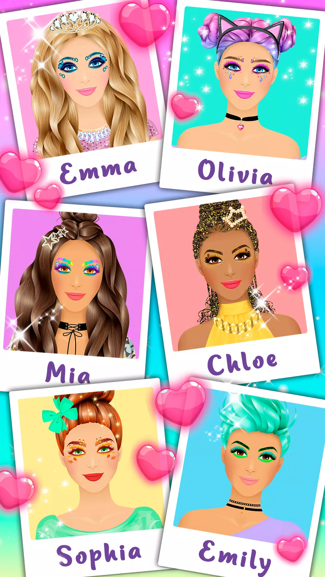 Makeup Beauty Salon Game Girls ภาพหน้าจอ 1