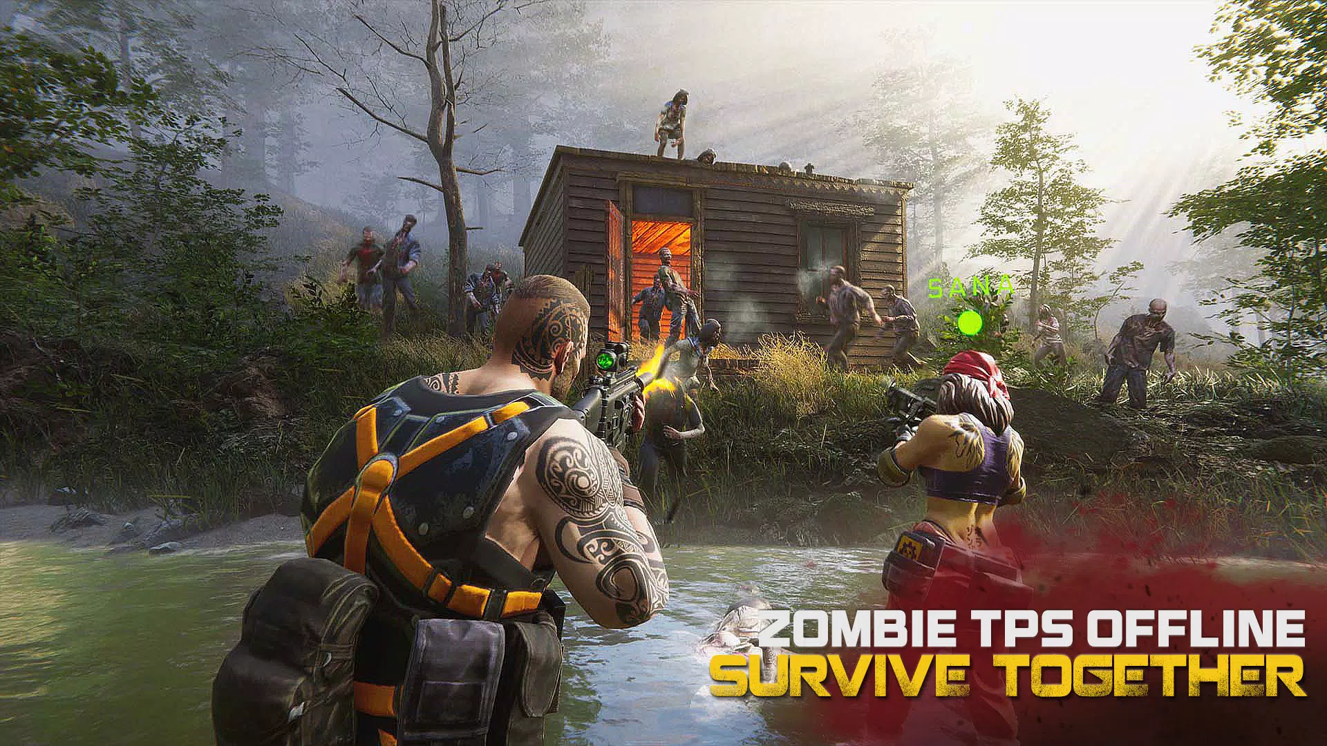 Zombie Shooter 3D ဖန်သားပြင်ဓာတ်ပုံ 1