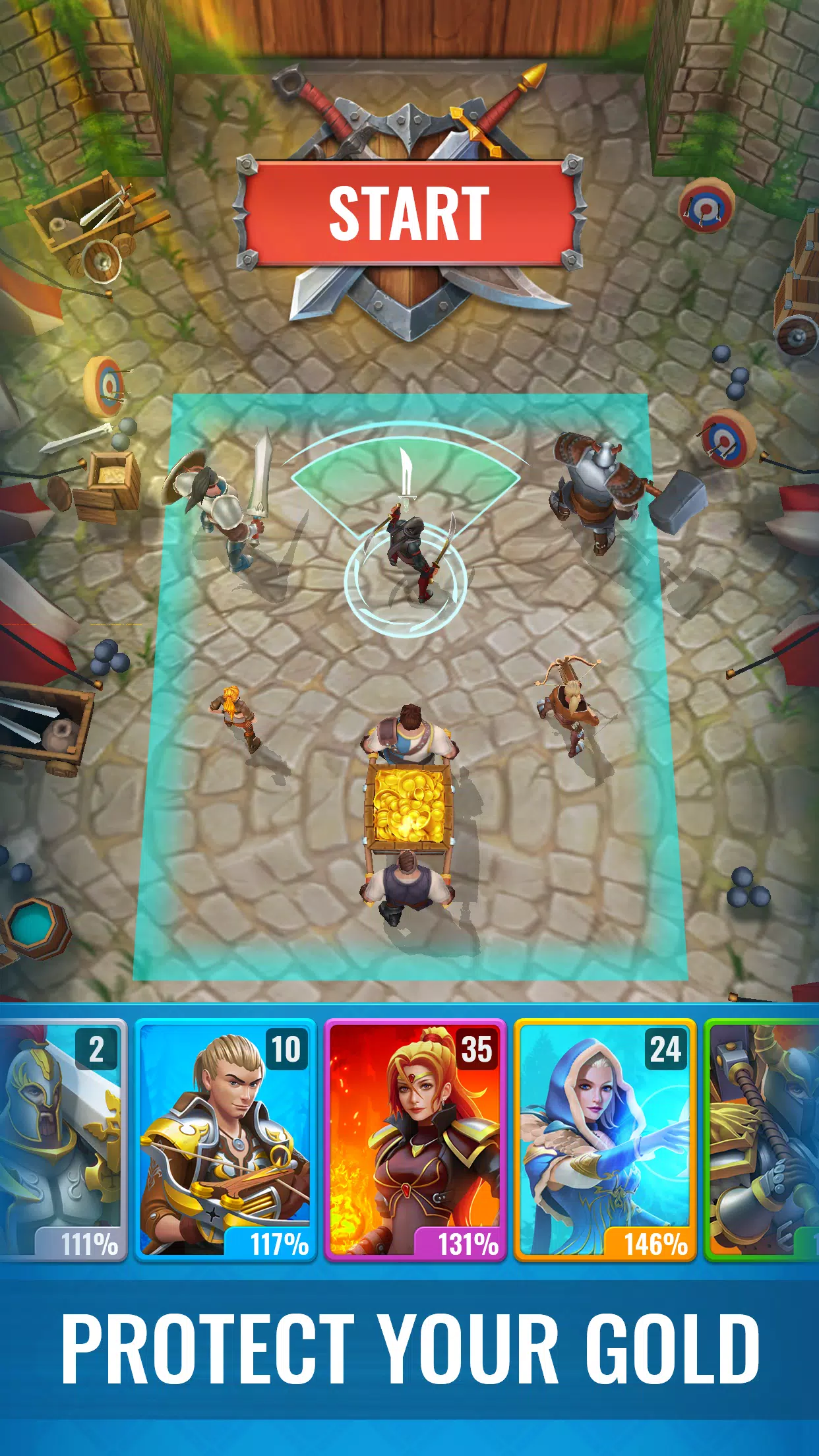 Raid & Rush - Heroes idle RPG Screenshot 3