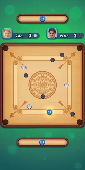 Carrom Strike - Disc Pool Game Zrzut ekranu 4