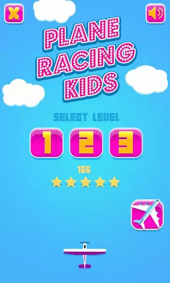 Plane Racing Game For Kids Zrzut ekranu 1