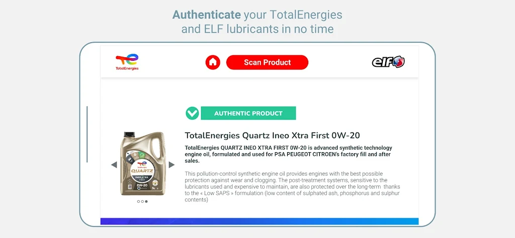 Scan TotalEnergies Captura de tela 4