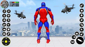 Spider Rescue- Rope Hero games 스크린샷 1