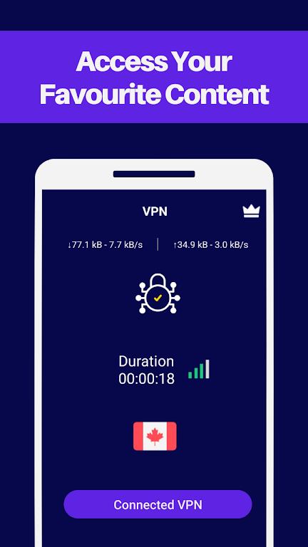 Schermata World VPN Proxy - Peace VPN 1