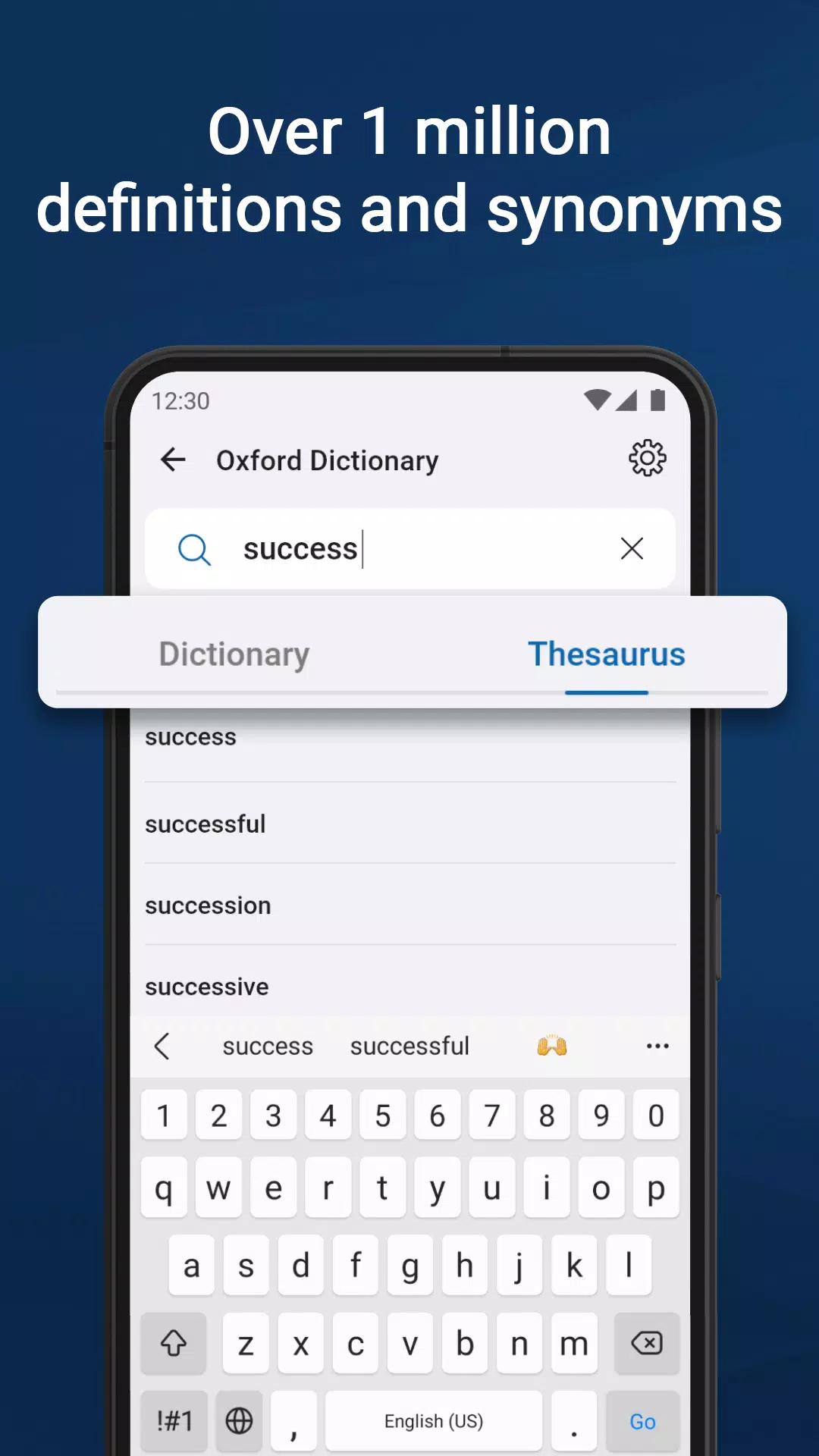 Oxford Dictionary & Thesaurus Zrzut ekranu 3