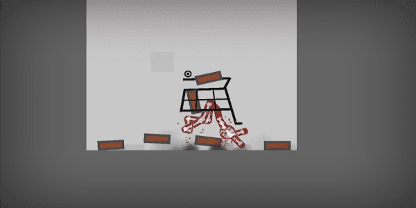 Stickman Dismounting Mod Captura de pantalla 2