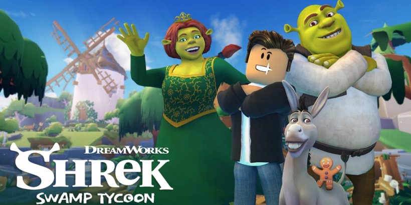 Dumating ang malumanay na berdeng higante sa Roblox kasama si Shrek Swamp Tycoon