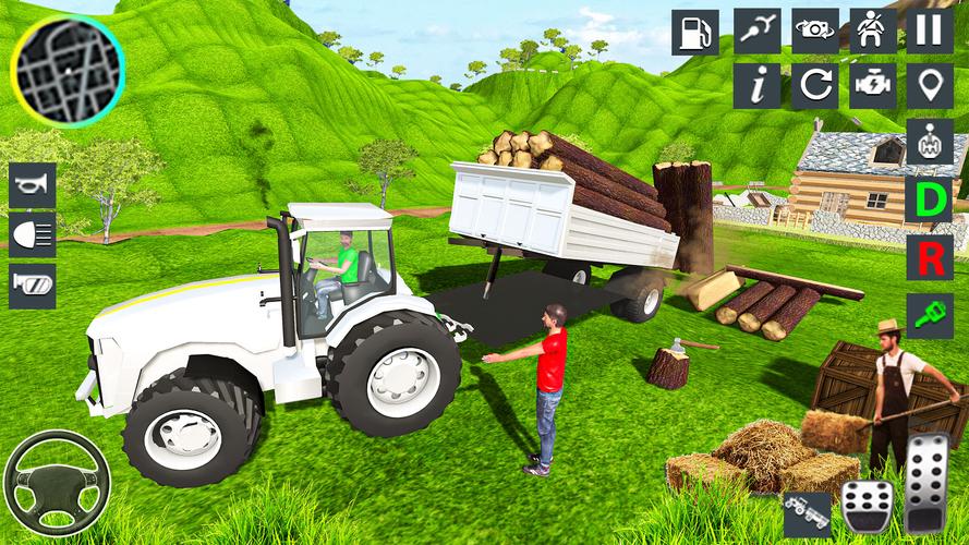 Tractor Driving Tractor Game应用截图第3张