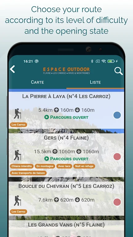 Flaine Carroz 2ccam Outdoor应用截图第2张