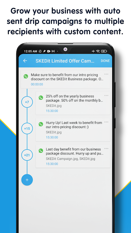 SKEDit: Auto Message Scheduler 스크린샷 4