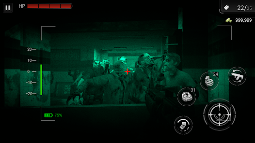 Zombie Hunter D-Day2 Mod Tangkapan skrin 3