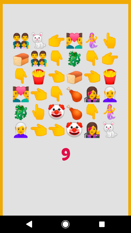 Emoji Memory Match Game Captura de pantalla 2
