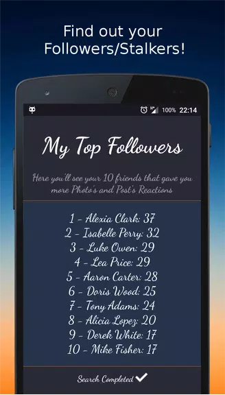 Likes/Followers/Liker Friends Profile for Facebook应用截图第3张