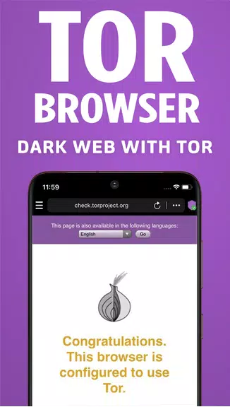 TOR Browser: OrNET Onion Web Captura de pantalla 2