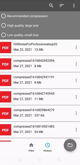 PDF Small - Compress PDF Screenshot 2