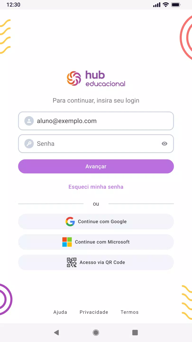 Hub Educacional Schermafbeelding 1