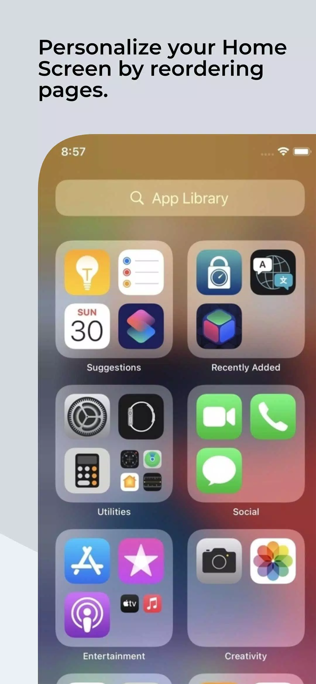Launcher for iOS Screenshot 4