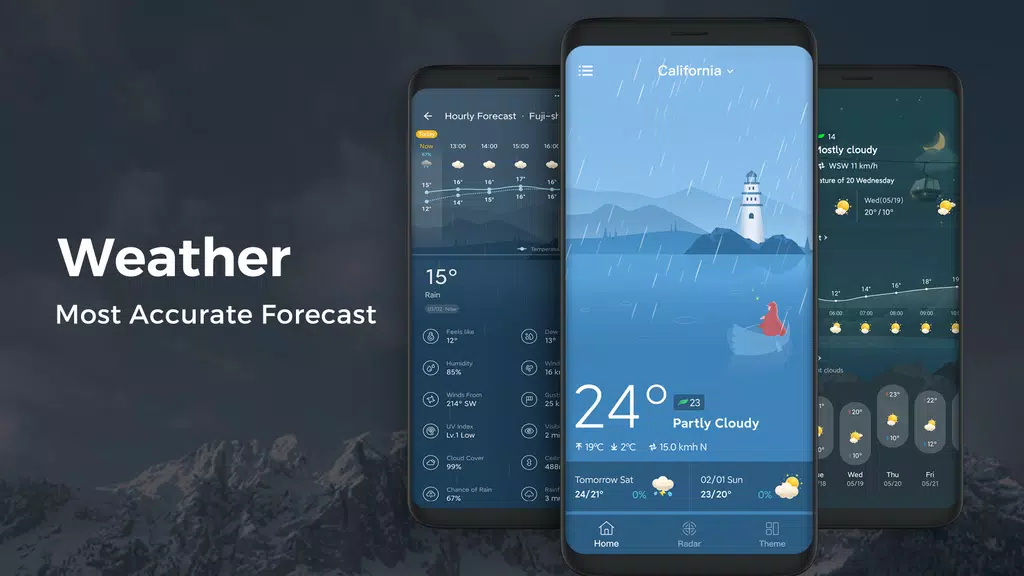 Local Radar Weather Forecast Captura de tela 1