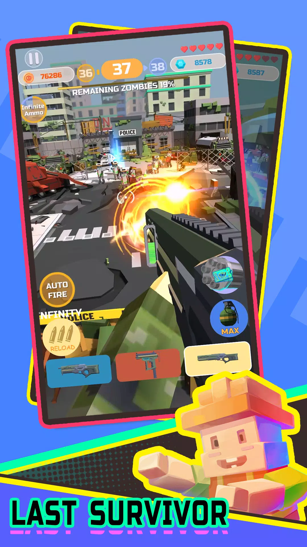 Pixel Zombie Hero Скриншот 2