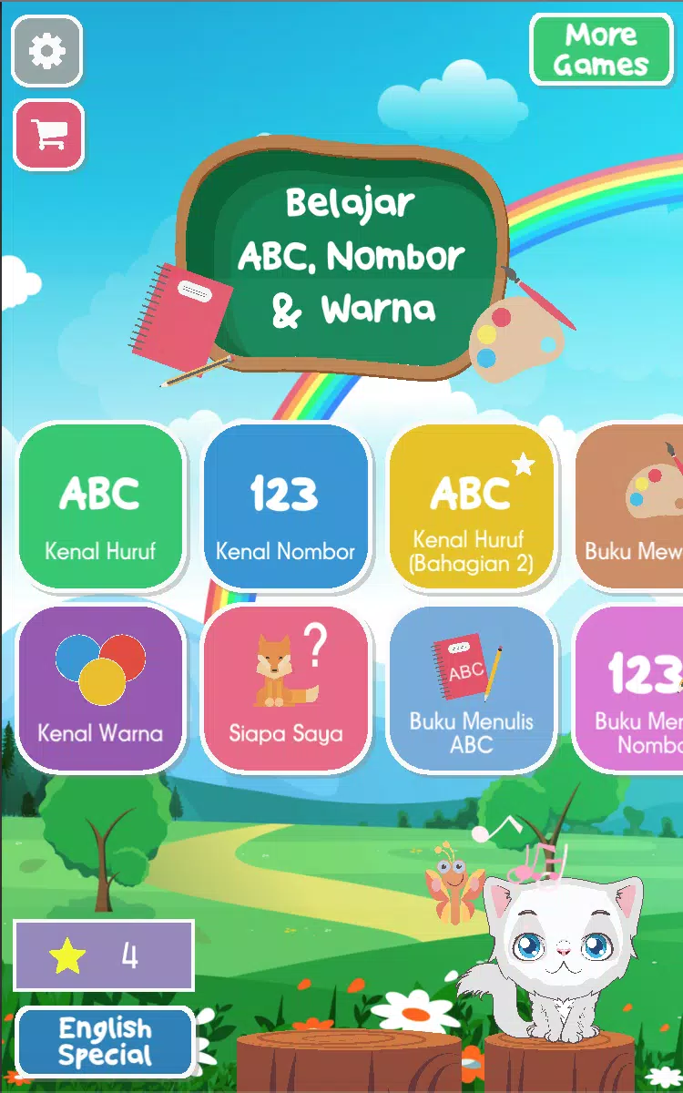 Belajar ABC, Nombor dan Warna应用截图第4张