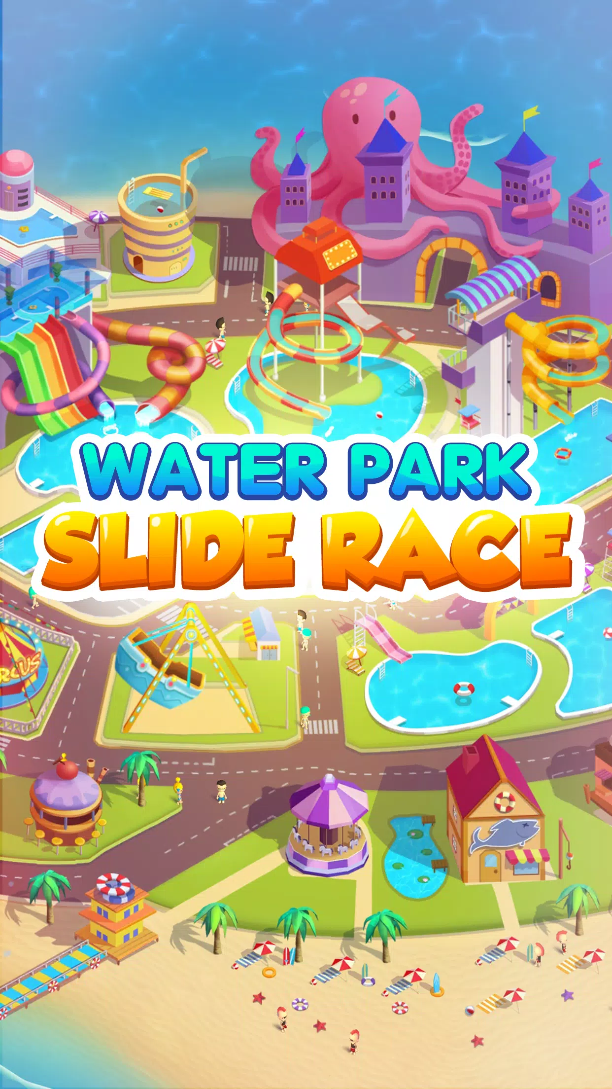 Waterpark: Slide Race Captura de pantalla 1