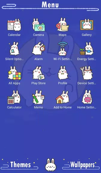 Moon Rabbit Theme スクリーンショット 2