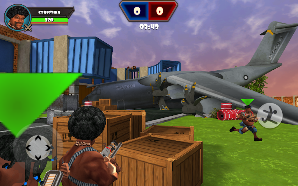 Airport Clash 3D - Minigun Sho 스크린샷 2