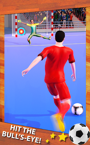 Schermata Shoot Goal - Indoor Soccer 2