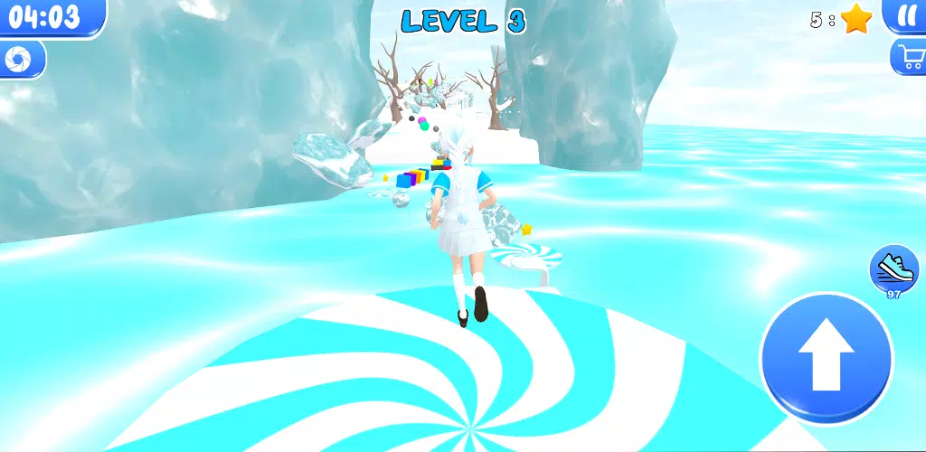 Props Winter Ice Snow Obby Captura de tela 2