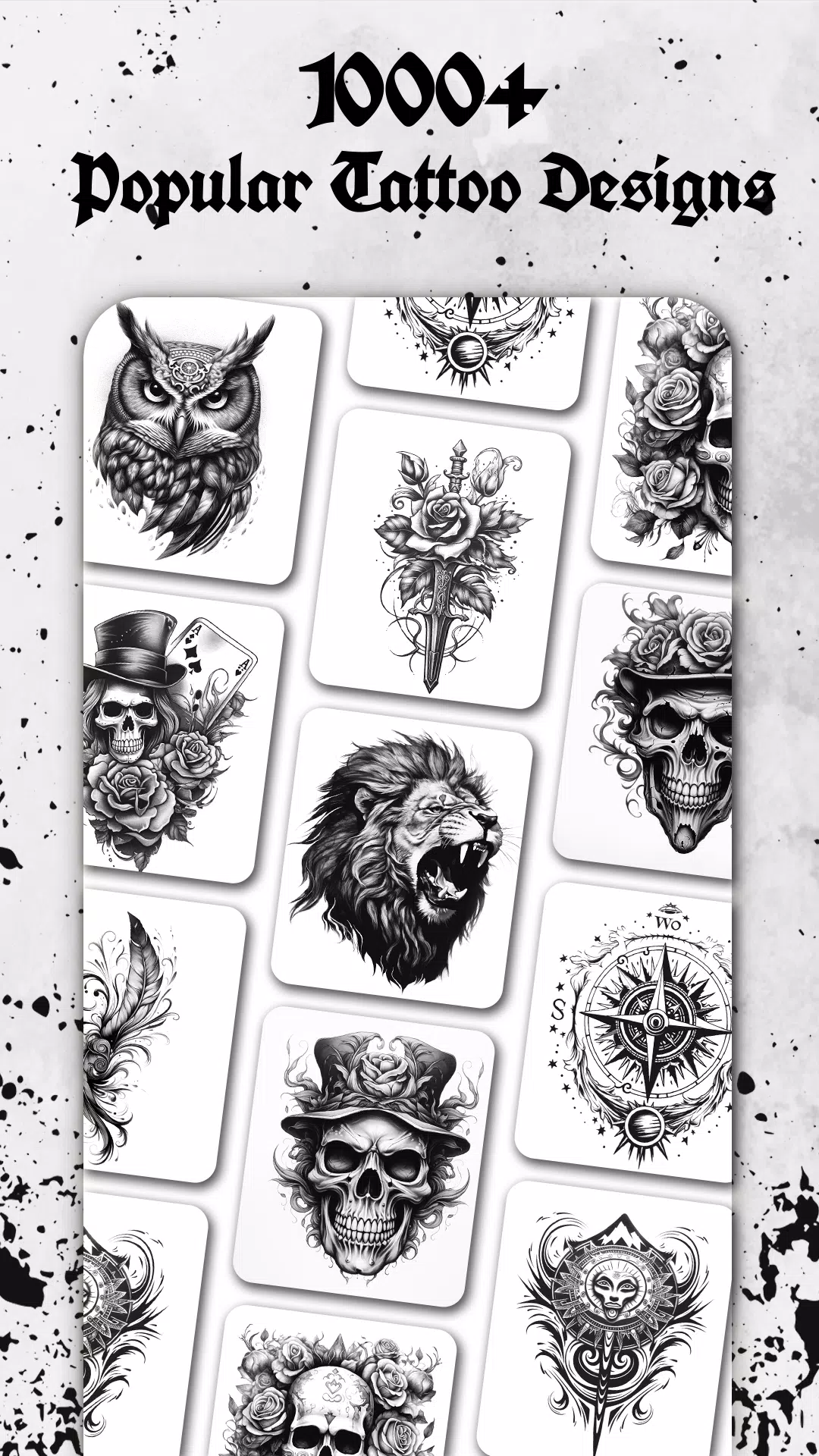 Tattoo Coloring games Schermafbeelding 1