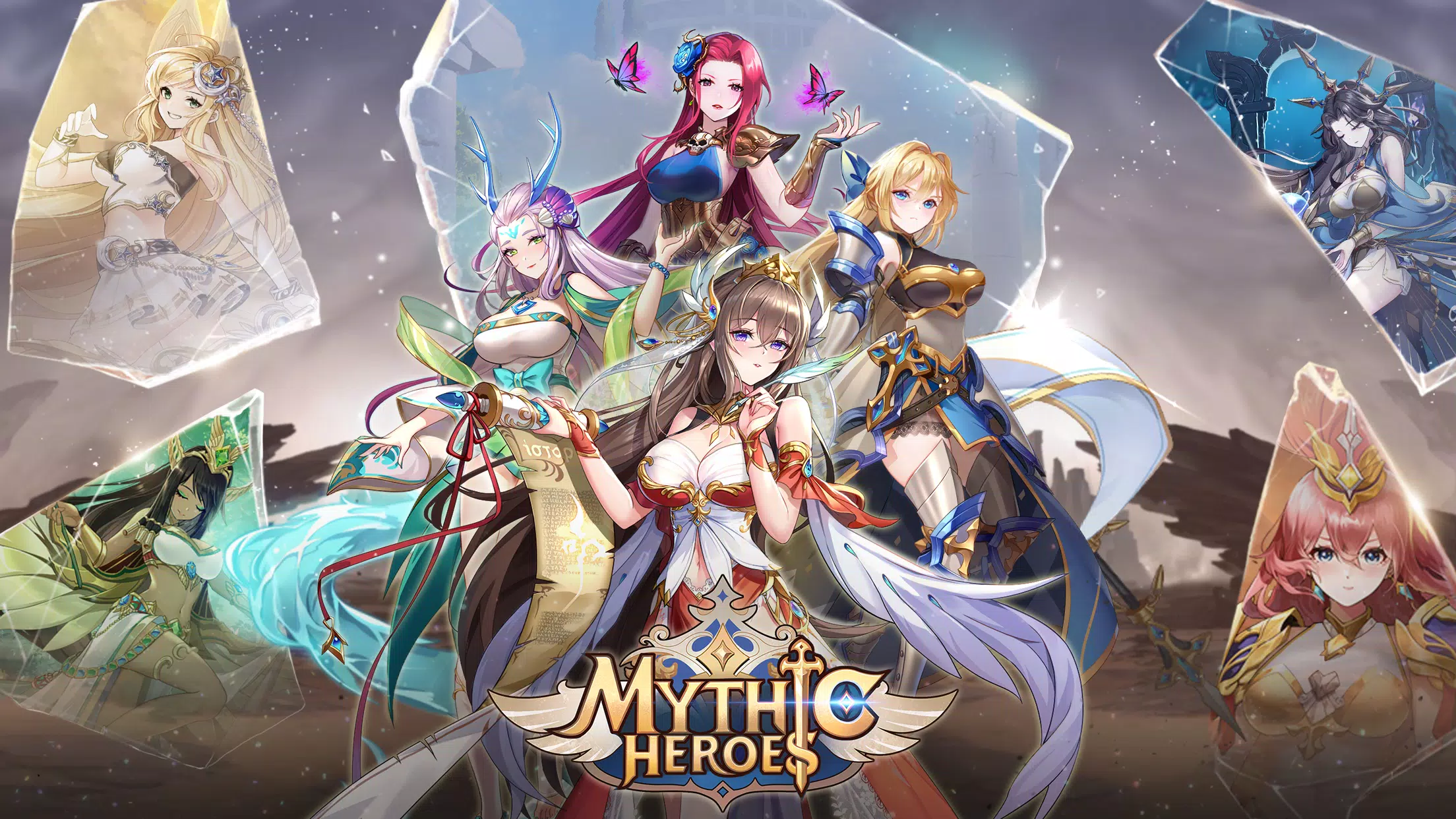 Mythic Heroes: Idle RPG Captura de pantalla 1