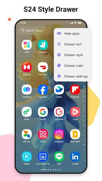 SO S24 Launcher for Galaxy S ภาพหน้าจอ 2