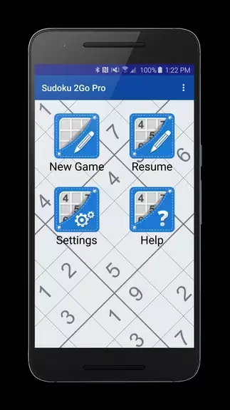 Sudoku 2Go Ảnh chụp màn hình 1